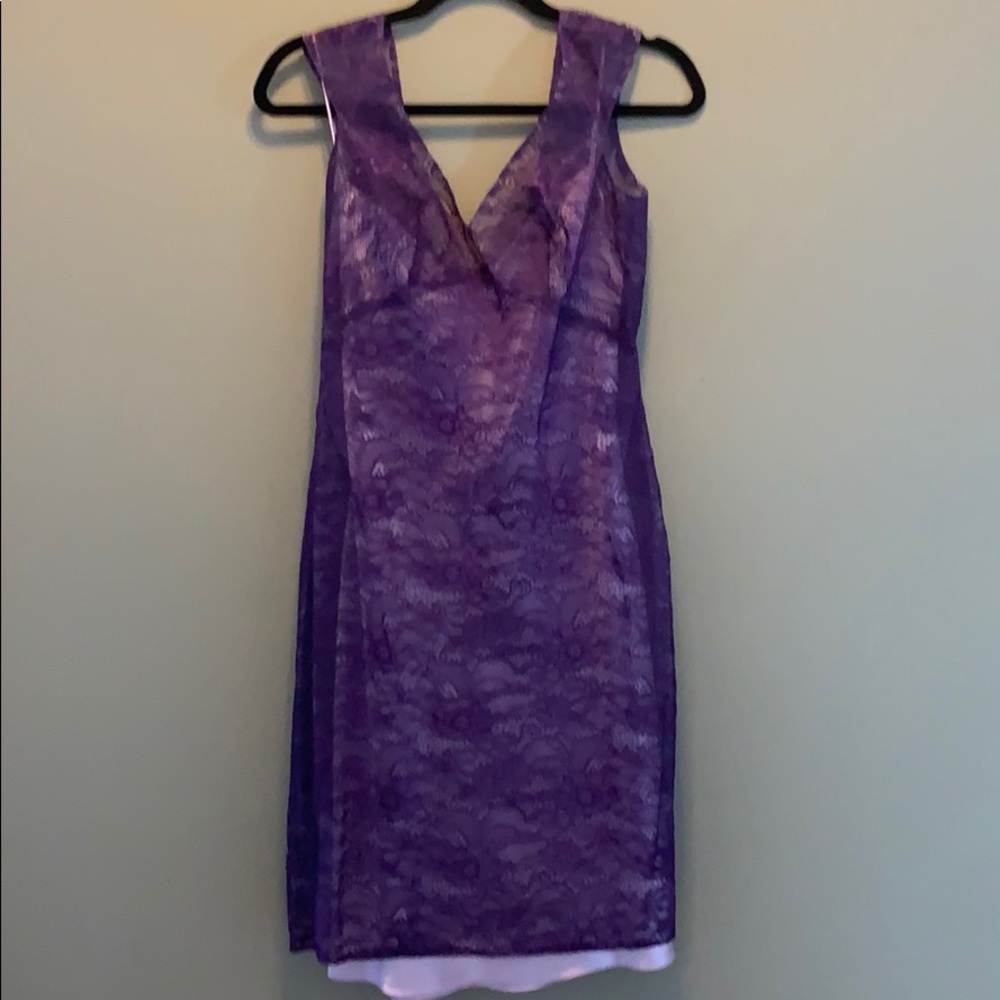 Purple dress